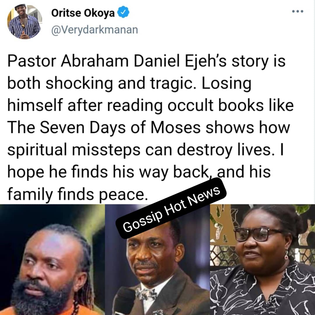 Ex Dunamis Pastor’s Dark Turn, Ex-Wife Alleges Occultic Practices and Family Threats